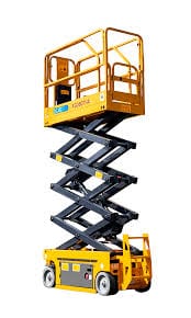 Scissor Lift rental equipment image, supplied by New Ocean Machinery (XCMG authorised dealer in Hong Kong)