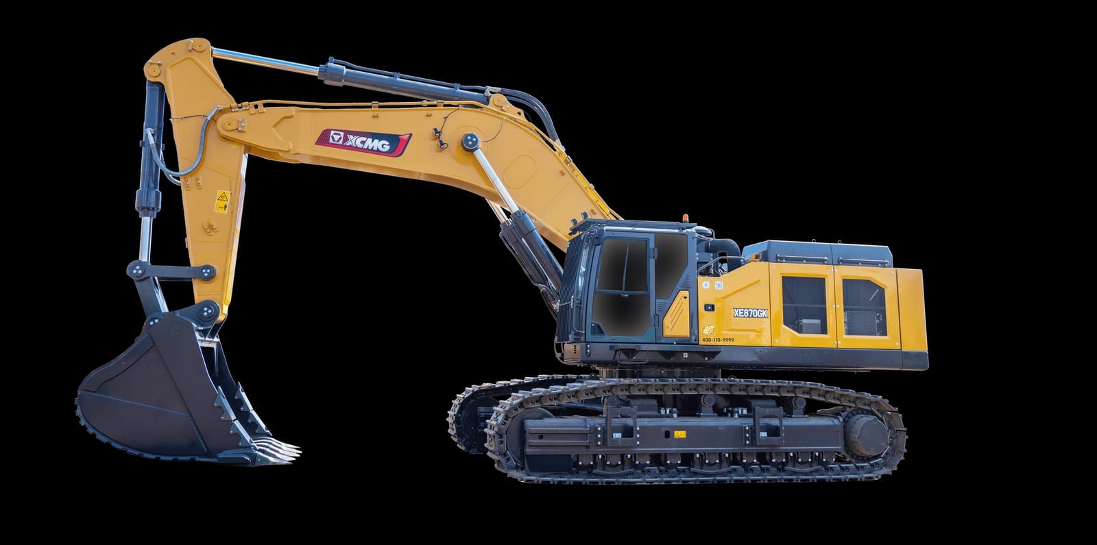 XCMG XE700 Excavator rental equipment image, supplied by New Ocean Machinery (XCMG authorised dealer in Hong Kong)